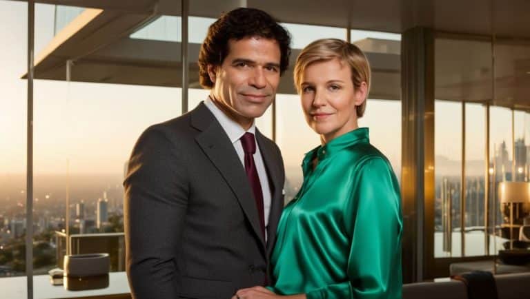 Céline Géraud son mari