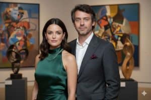 Yann Barthès et sa femme