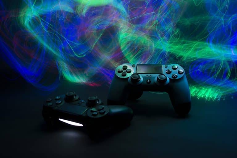 game console, controller, video games, lights, neon, freezelight, gamepad, joystick, console, ps4, xbox, dark, joysticks, playstation, play, game, technology, fun, electronics, device, video games, video games, ps4, ps4, xbox, playstation, playstation, playstation, playstation, playstation