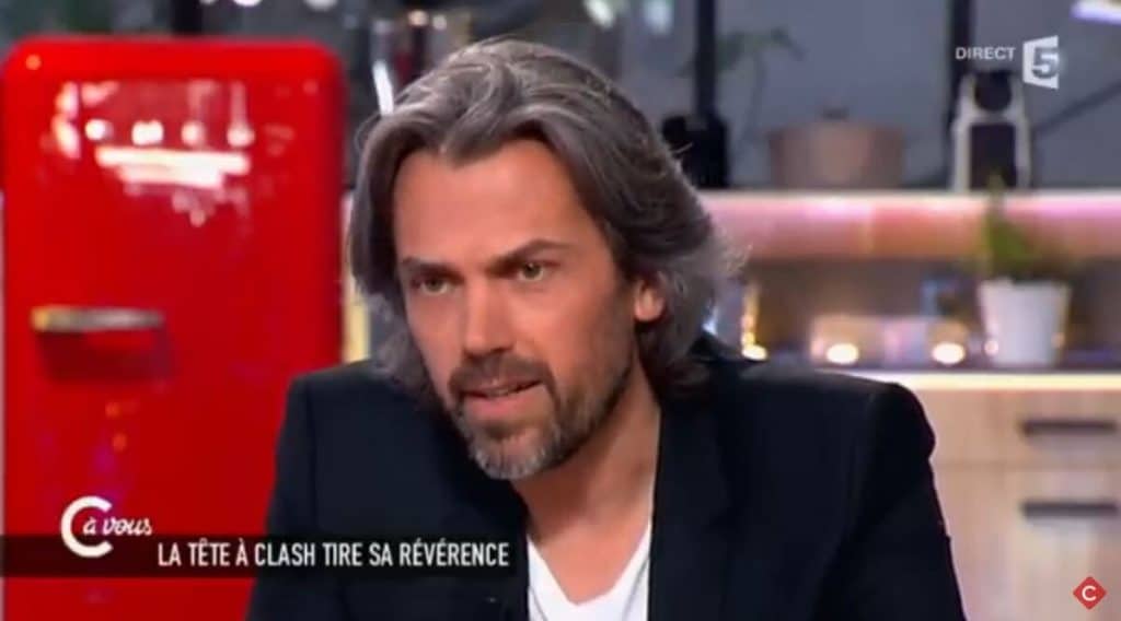 Aymeric Caron et son épouse