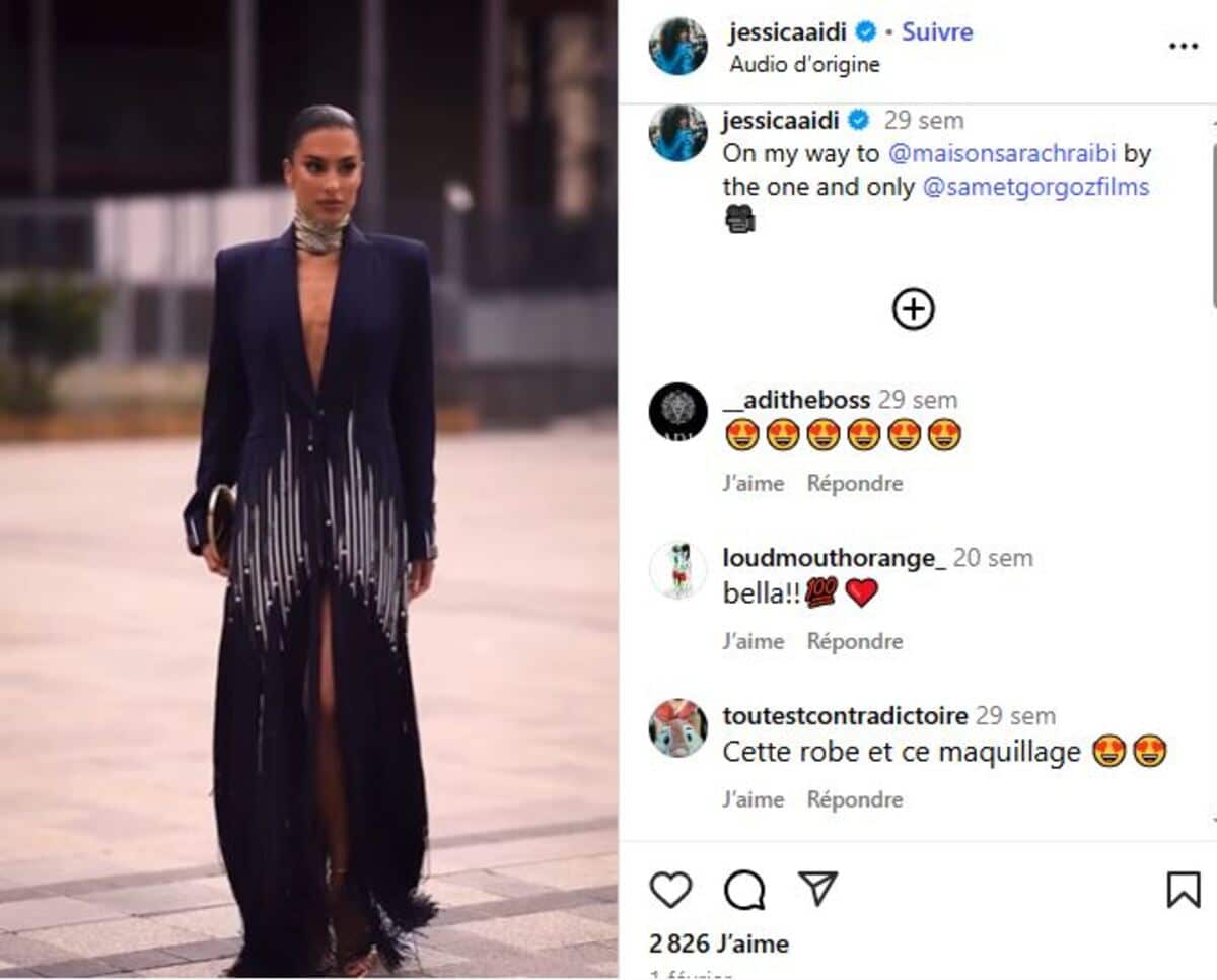 Jessica Aidi taille
