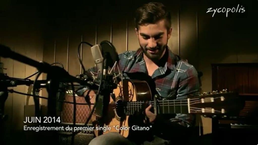 Kendji Girac et sa compagne