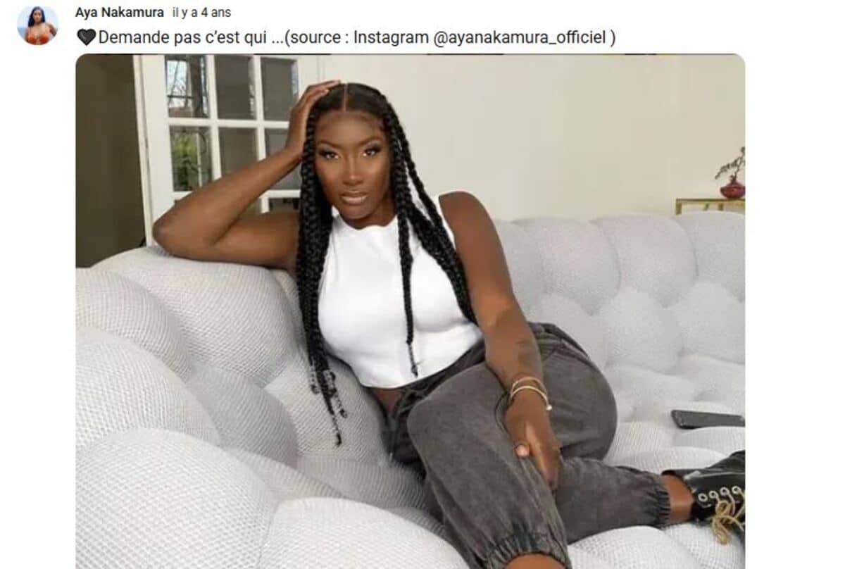 aya nakamura taille