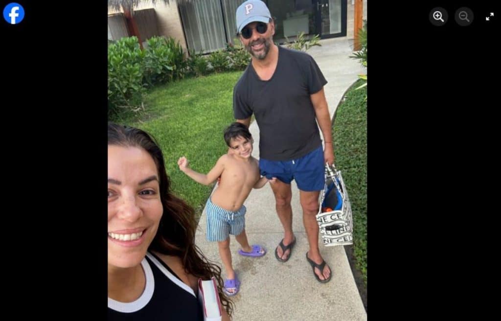 Eva Longoria et son époux