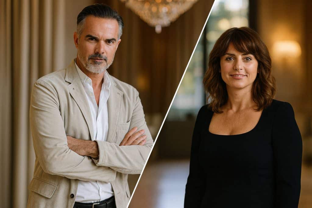 Faustine Bollaert divorce