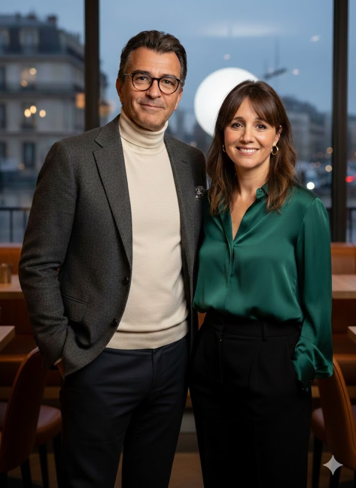 Anissa Haddadi et son compagnon