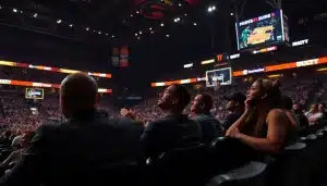 Célébrités et sport, tribunes VIP